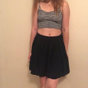 brandy melville black skirt